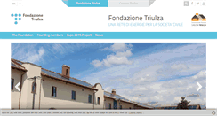Desktop Screenshot of fondazionetriulza.org